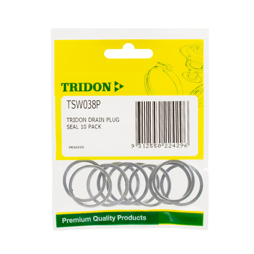 Tridon Drain Plug Seal 10 Pack TSW038P