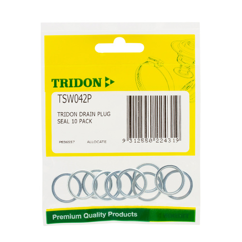 Tridon Drain Plug Seal 10 Pack TSW042P