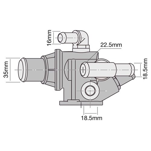 Tridon Thermostat TT1120-181P