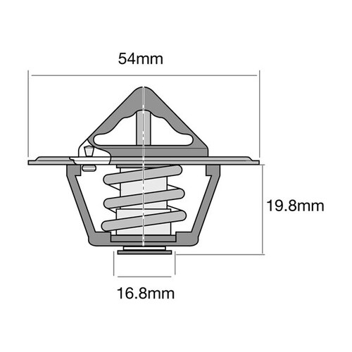 Tridon Thermostat Blistered (high Flow) TT2023-170