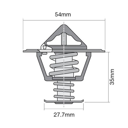 Tridon High Flow Thermostat - TT2028-170