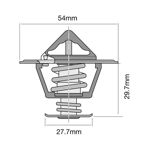 Tridon Thermostat Blistered (high Flow) TT2029-140