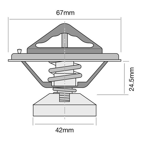 Tridon Thermostat (high Flow) TT251-185