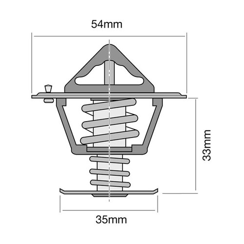 Tridon Thermostat Blistered TT272-180