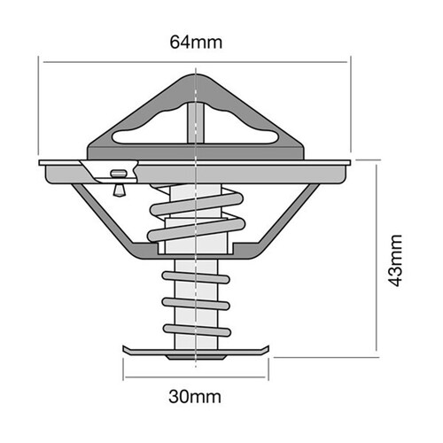 Tridon Thermostat (High Flow) - TT297-192