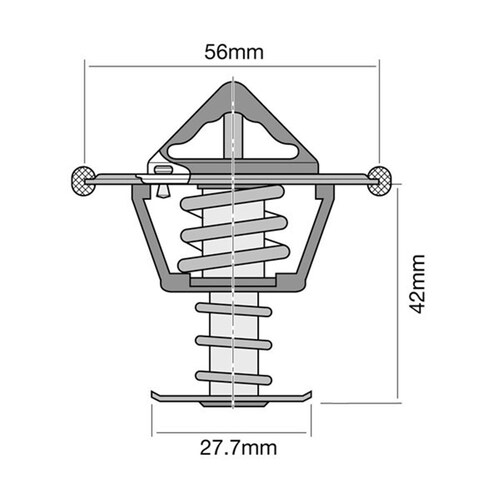 Tridon Thermostat (High Flow) - TT299-170