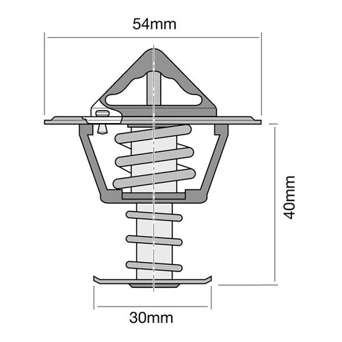 Tridon Thermostat (high Flow) TT338-195