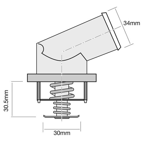 Tridon Thermostat TT348-198P