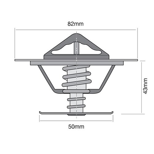 Tridon Thermostat (high Flow) TT369-180P
