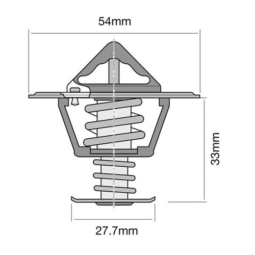 Tridon High Flow Thermostat - TT373-180