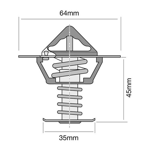Tridon Thermostat (high Flow) TT378-170