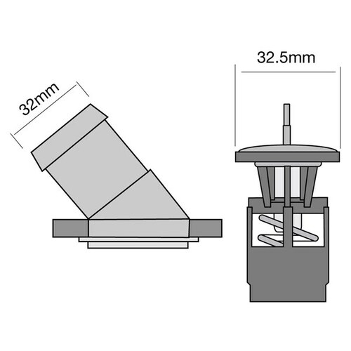 Tridon Thermostat Insert TT385-185P
