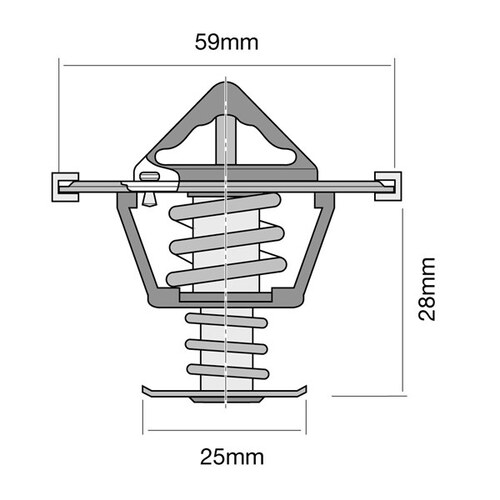 Tridon Thermostat (high Flow) TT390-195