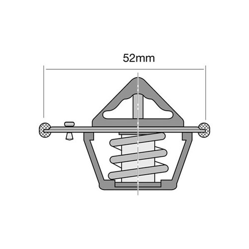 Tridon Thermostat (High Flow) - TT445-180