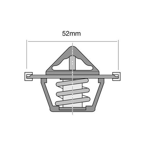 Tridon High Flow Thermostat - TT457-205