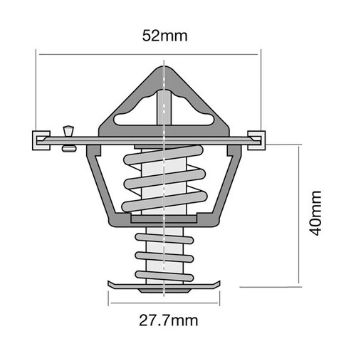 Tridon Thermostat (high Flow) TT620-180