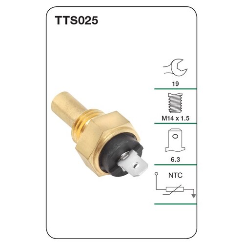 Tridon Water Temperature Sender (gauge) TTS025