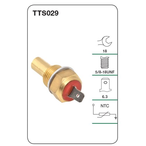 Tridon Water Temperature Sender (gauge) TTS029