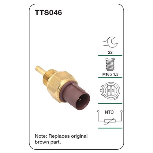 Tridon Water Temperature Sender (gauge) TTS046