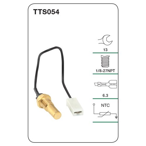 Tridon Water Temperature Sender (gauge) TTS054