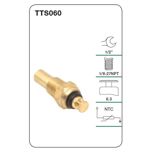 Tridon Water Temperature Sender (gauge) TTS060