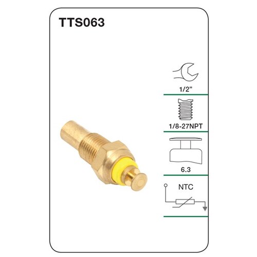 Tridon Water Temperature Sender (gauge) TTS063