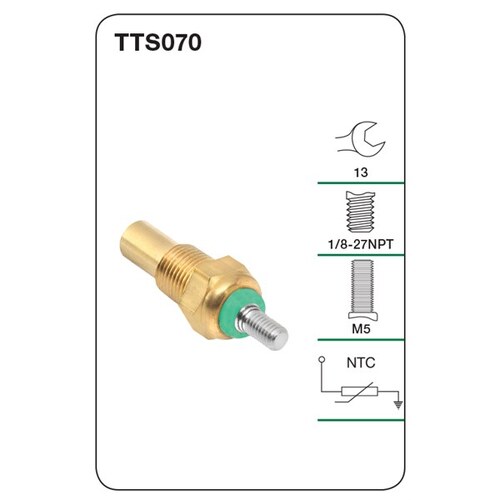 Tridon Water Temperature Sender (gauge) TTS070