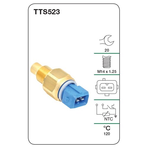 Tridon Water Temp Sender (light & Gauge) TTS523