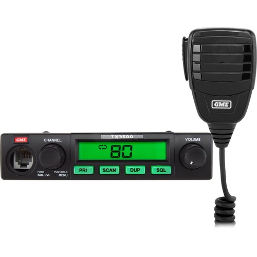 GME Compact Uhf Cb Radio With Scansuite - Tx3500S