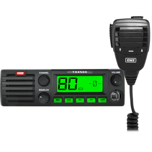 GME 5 Watt Din Mount Uhf Cb Radio With Scansuite TX4500S