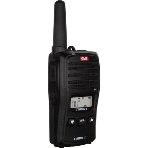 GME 1 Watt Uhf Cb Handheld Radio TX667