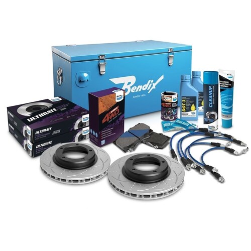 Bendix Ultimate 4Wd Brake Upgrade Kit - Front U4WD-BUK45+4