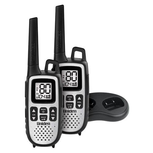 Uniden Uh610-2 1W Uhf Twin Pack Handheld Radios With Up To 7Km Range UH610-2