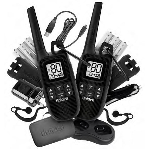 Uniden UH620-2DLX 2W UHF Radio Twin Pack 91974309