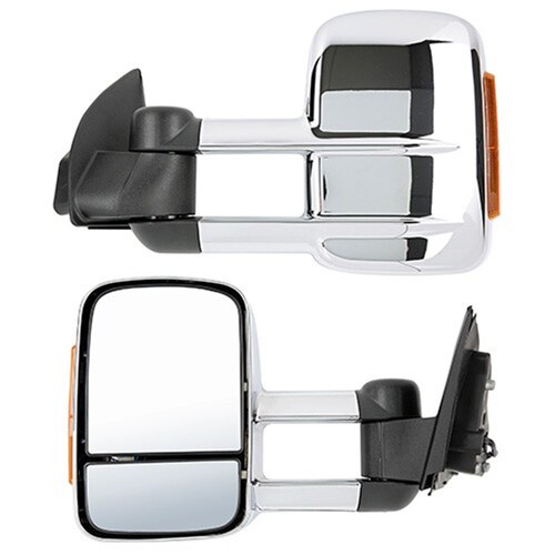 Versus Chrome Towing Mirrors By Vexel - VMTLP150CL-C