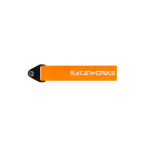 FLUORO ORANGE FLEXIBLE TOW STRAP