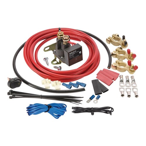 Projecta 12V 100A Voltage Sensitive Relay Kit VSR100K