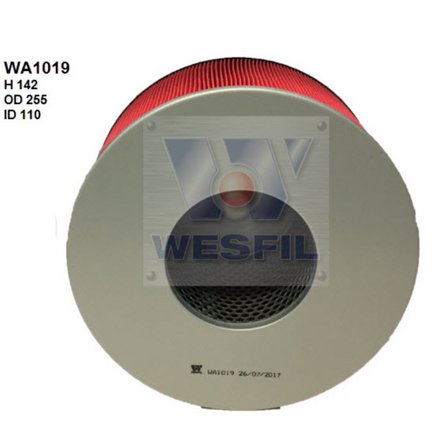 Wesfil Cooper Air Filter A1407 WA1019