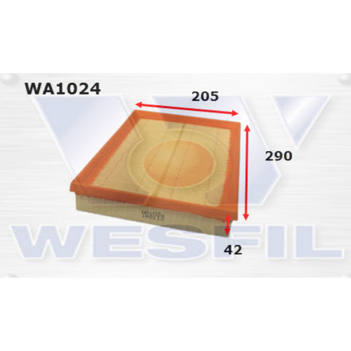 Wesfil Cooper Air Filter A1513 WA1024