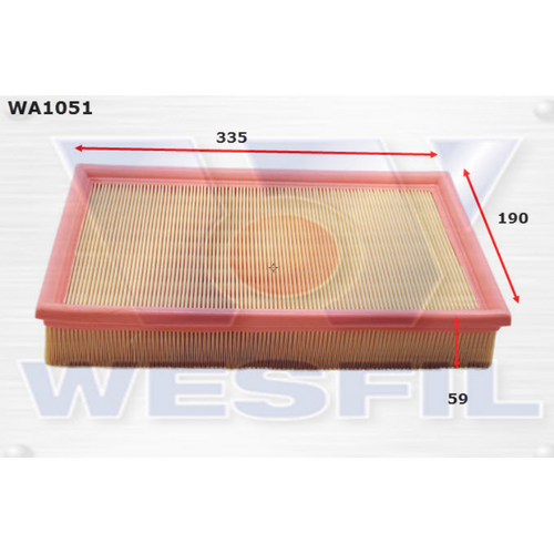 Wesfil Cooper Air Filter Wa1051 A1486