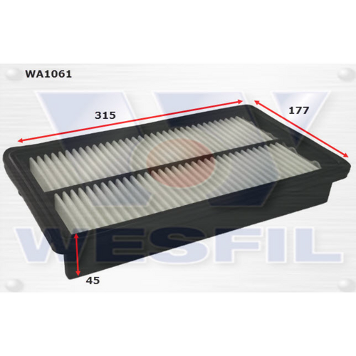 Wesfil Cooper Air Filter Wa1061 A1429