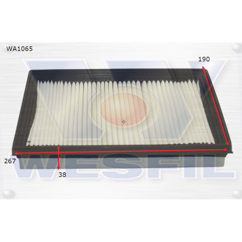 Wesfil Cooper Air Filter Wa1065 A1425