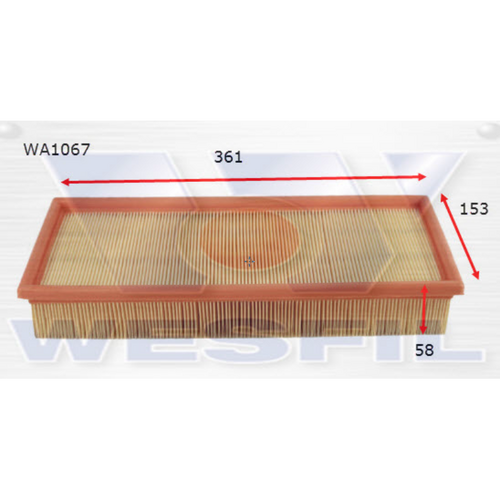 Wesfil Cooper Air Filter Wa1067