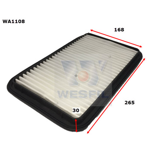 Wesfil Cooper Air Filter Wa1108 A1577