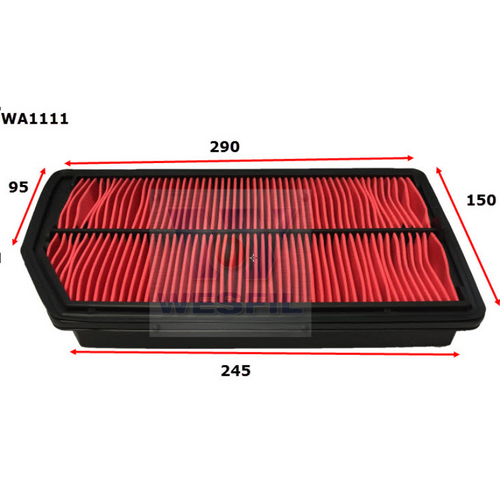 Wesfil Cooper Air Filter Wa1111 A1866