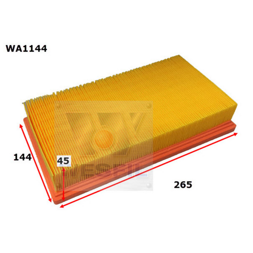 Wesfil Cooper Air Filter Wa1144 A1489