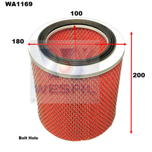 Wesfil Cooper Air Filter Wa1169 A1555