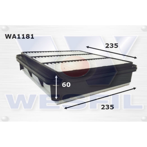 Wesfil Cooper Air Filter Wa1181 A1512