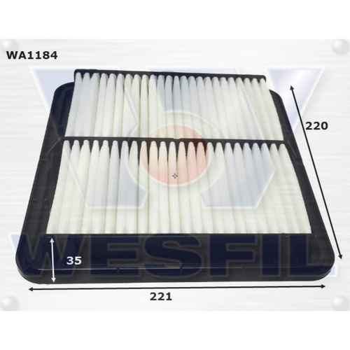 Wesfil Cooper Air Filter Wa1184 A1527