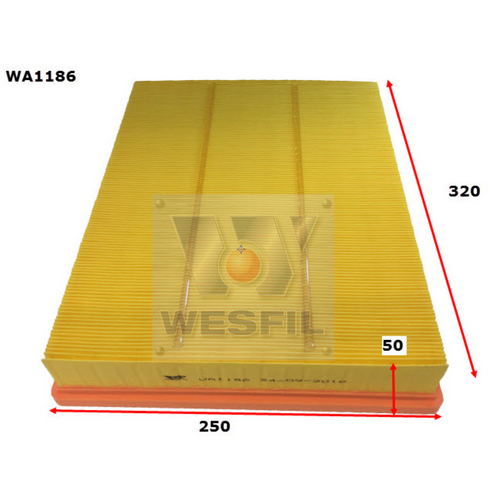 Wesfil Cooper Air Filter Wa1186 A1551